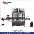 chemical liquid pneumatic driven filling machine for plastic vials